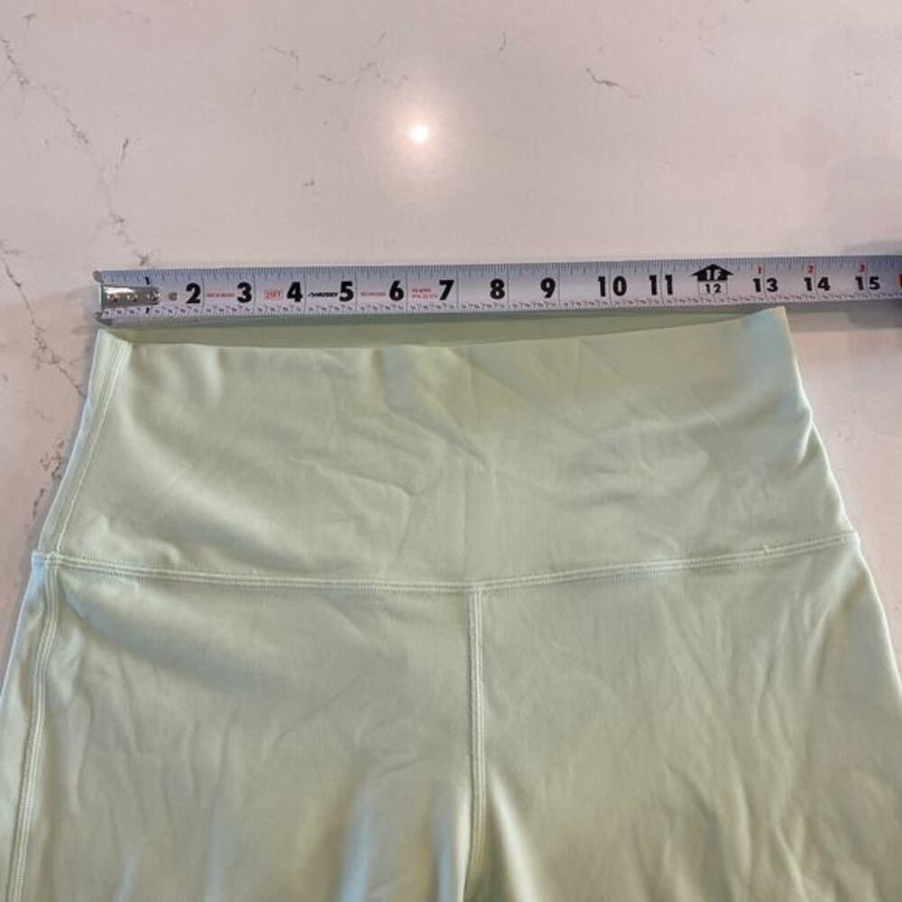 Lululemon‎ Align High-Rise Crop Leggings Size 10 in Creamy Mint - Picture 9 of 13